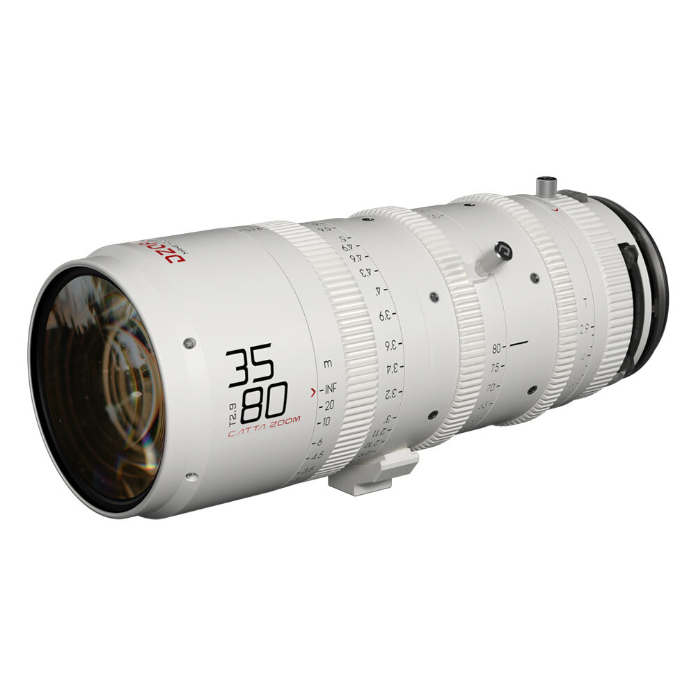 DZOFILM CATTA ZOOM 35mm-80mm T2.9 E 專業級全片幅電影鏡頭 白色