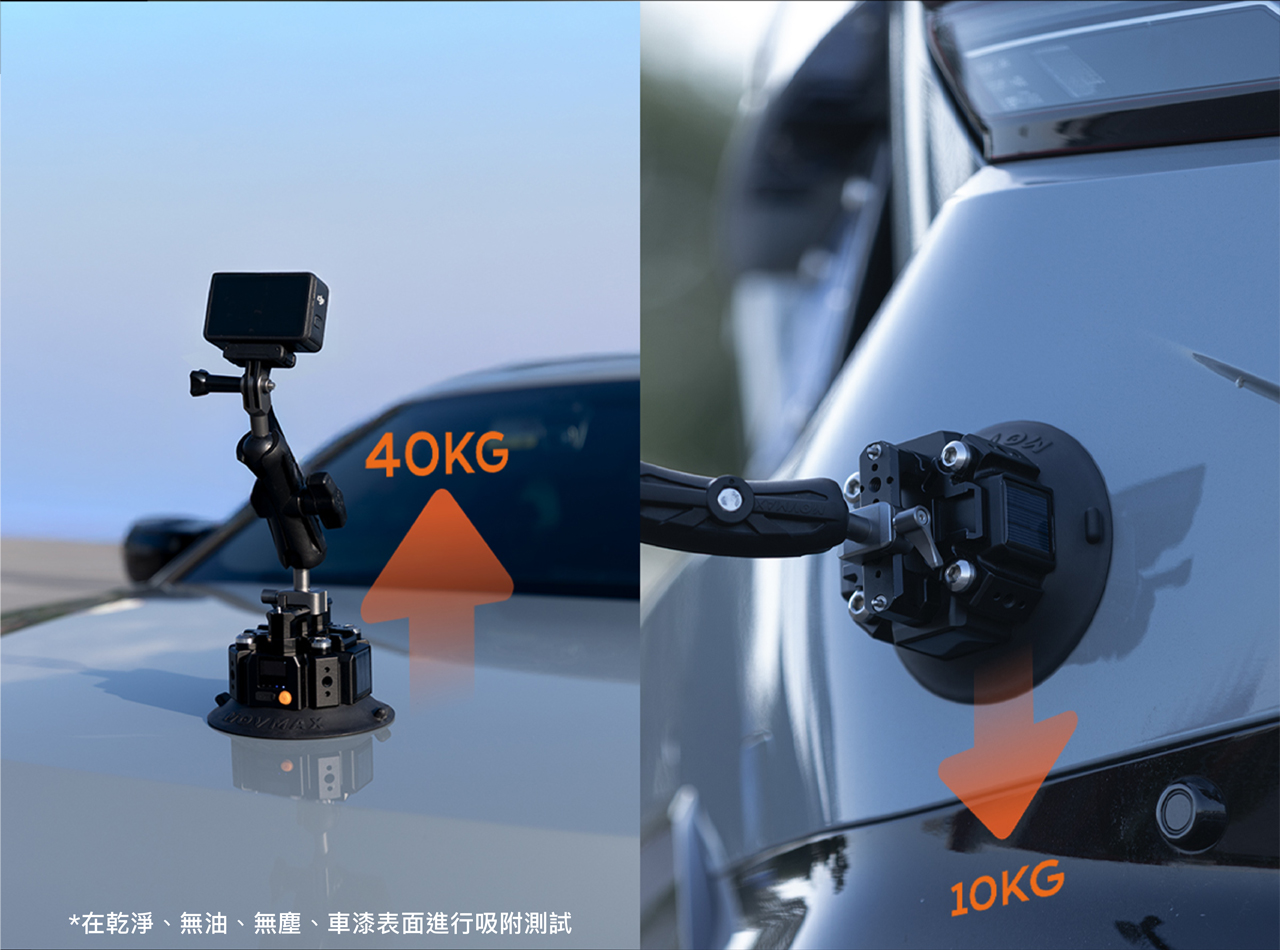 承重示意—垂直 40 kg / 水平 10 kg